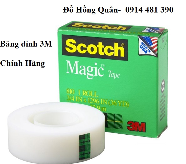 Băng keo 3m 810 Scotch magic tape