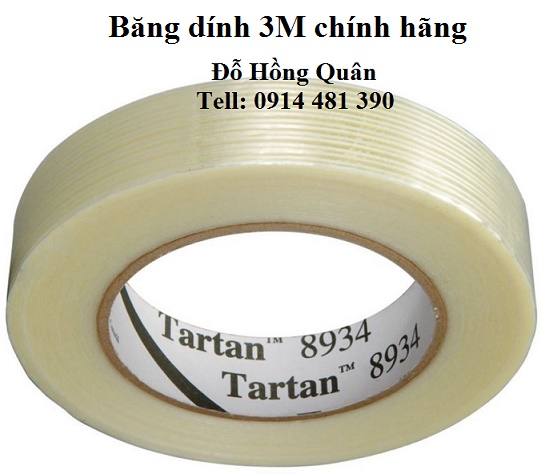 Băng dính sợi thủy tinh 3M-8934